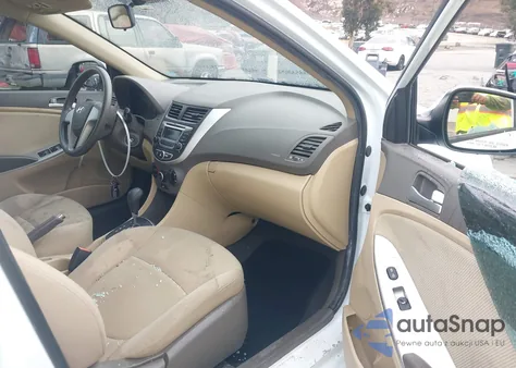 2014 Hyundai Accent Gls from USA, damaged, VIN KMHCT4AE0EU615200